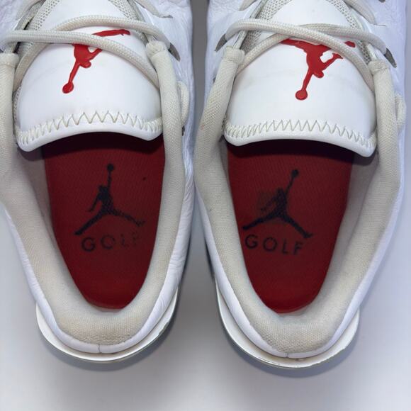 NIKE AIR JORDAN ADG “White Cement” Spikeless Golf Shoes Men’s Size 10 - Picture 10 of 11